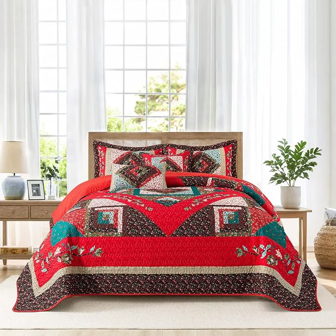 Eco-Friendly BEDIFANY King Size Quilt Set Outstanding