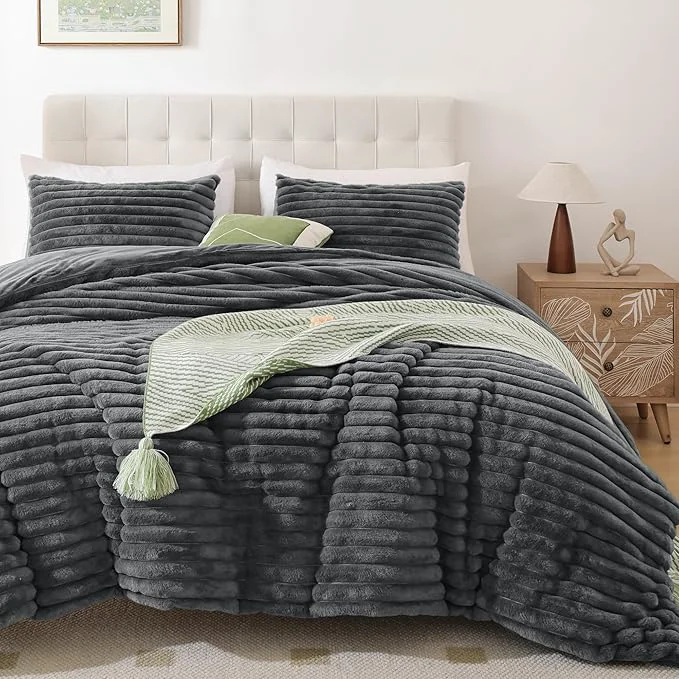 Organic Smoofy Fluffy Twin Comforter Sets 2 Pieces Versatile
