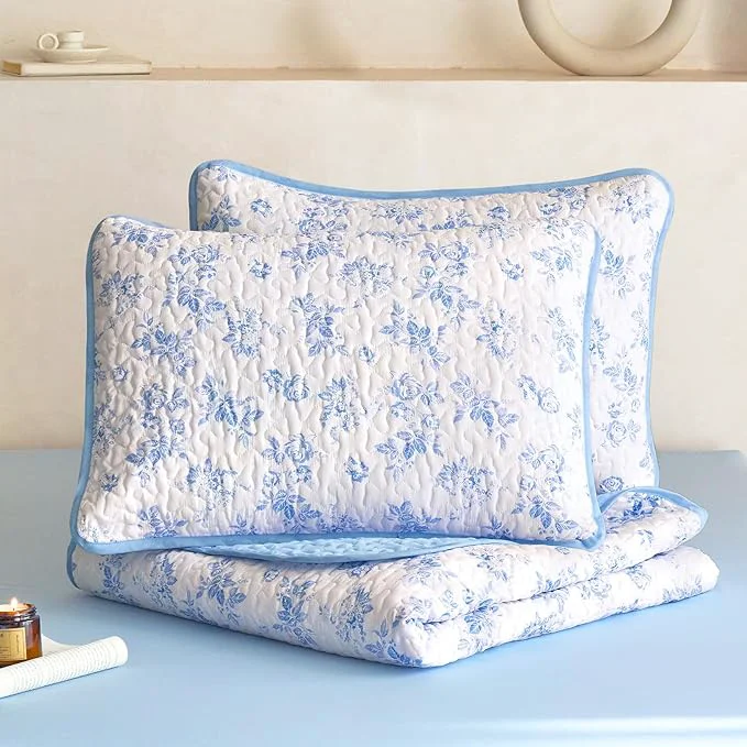 Selected Wake In Cloud – Floral Quilt Set Shabby Chic Coquette Cottagecore Vintage Clean