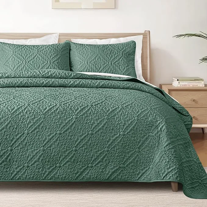 Trusted Exclusivo Mezcla Twin Quilt Bedding Set Lightweight Soft Bedspreads Coverlets Secure