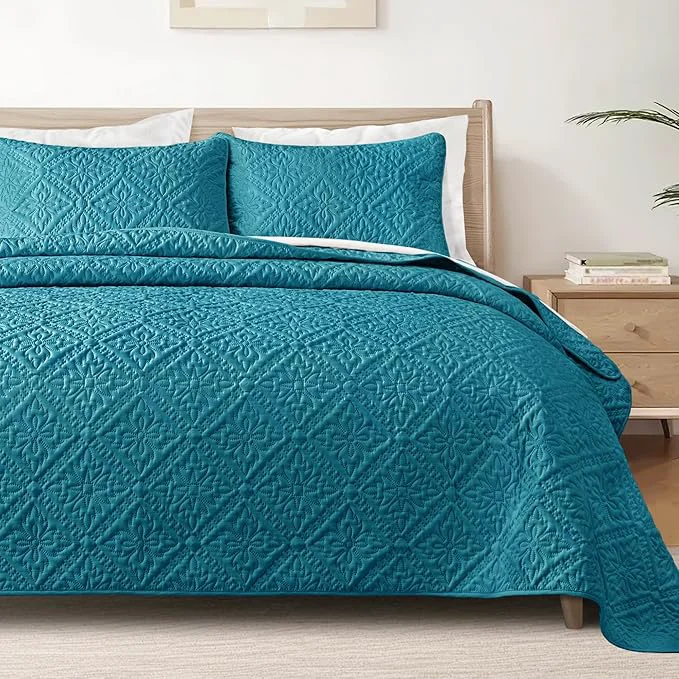 Relaxed Exclusivo Mezcla Twin Quilt Bedding Set Lightweight Soft Bedspreads Coverlets Durable