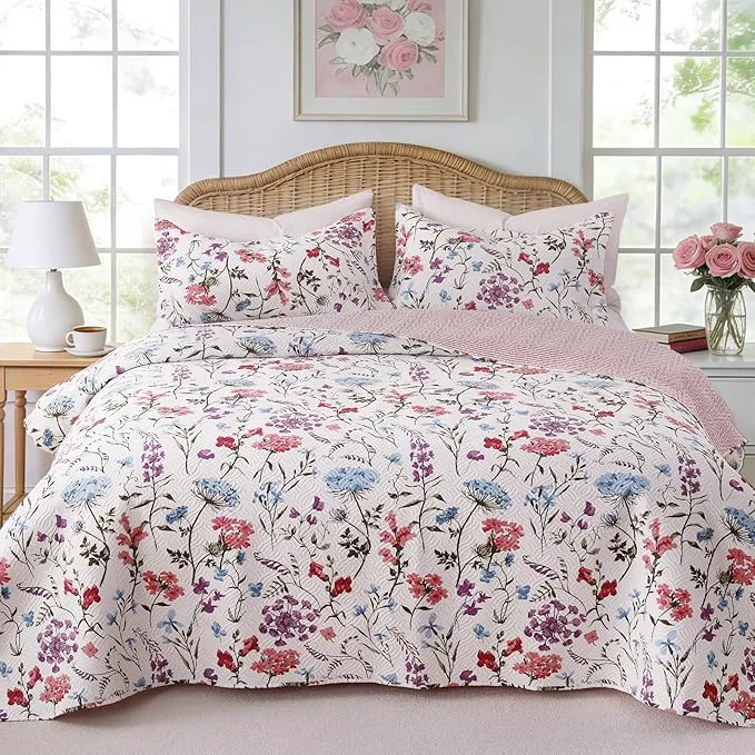 Exceptional GOONE XL Queen Quilt Set 90 x96 Lightweight Quilts Queen Size