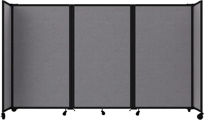 Smart Versare Room Divider 360 Portable Wall Partition Folding Panels Large Efficient