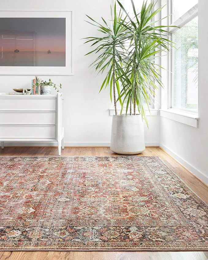 Pure Loloi Layla Collection LAY-02 Spice Marine 2′-0 x 5′-0 .13 Thick Accent Rug Practical