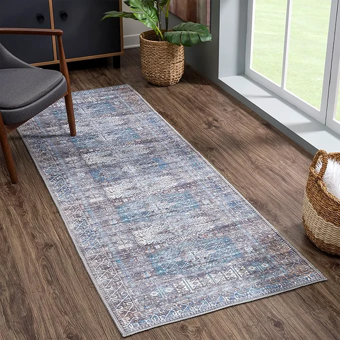 Clean Bloom Rugs Washable 12 ft Runner Trusted