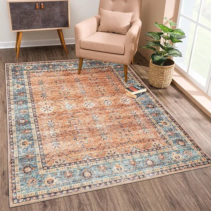 Expertly Made Bloom Rugs Washable Non-Slip 10×14 Rug Fast