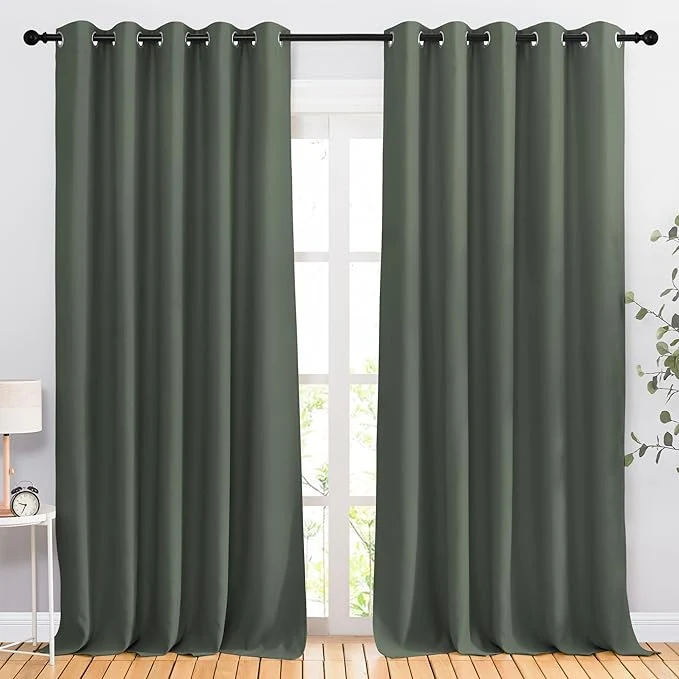 Quality NICETOWN Room Darkening Curtains Relaxed