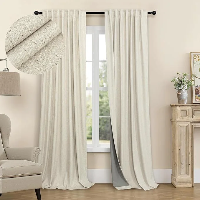 Consistent 92 Inch Curtains 2 Panel Set UV Light Blocking Summer Farmhouse Curtains Unique