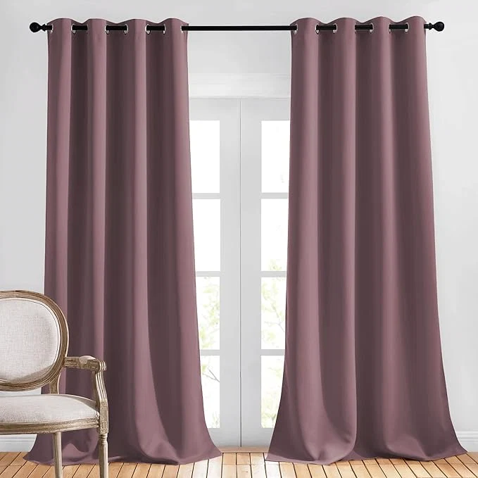 Expertly Made NICETOWN Living Room Curtains 95 inches Long High-Grade