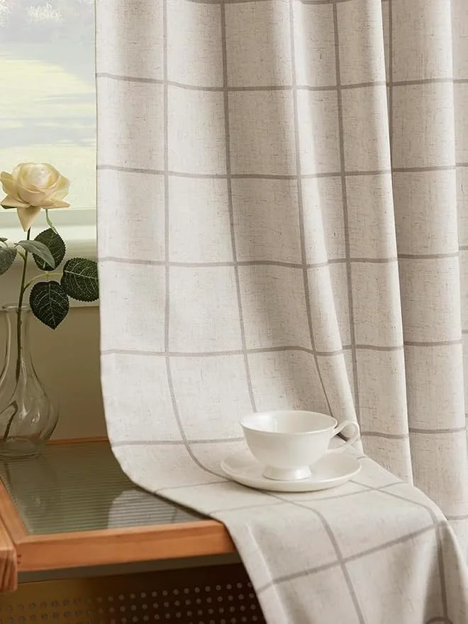 Efficient Plaid Pinch Pleated Curtains Optimized