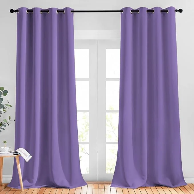 Luxury NICETOWN Living Room Blackout Curtains Selected