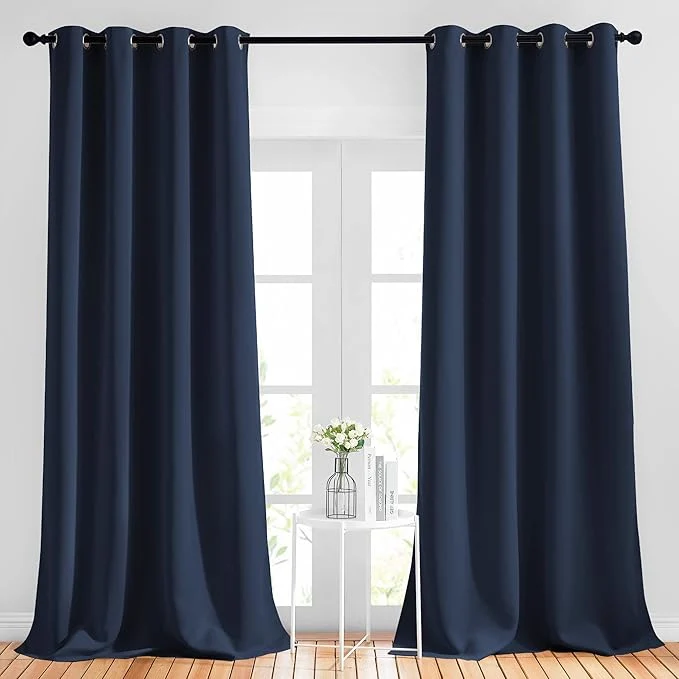 Comfortable NICETOWN Window Drapes Long Curtains Lightweight