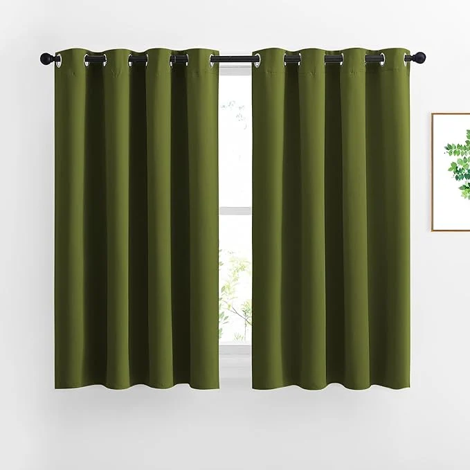Refined NICETOWN Bedroom Room Darkening Curtains and Drapes Excellent