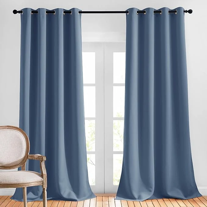 Official NICETOWN Bedroom Room Darkening Curtains Prestigious