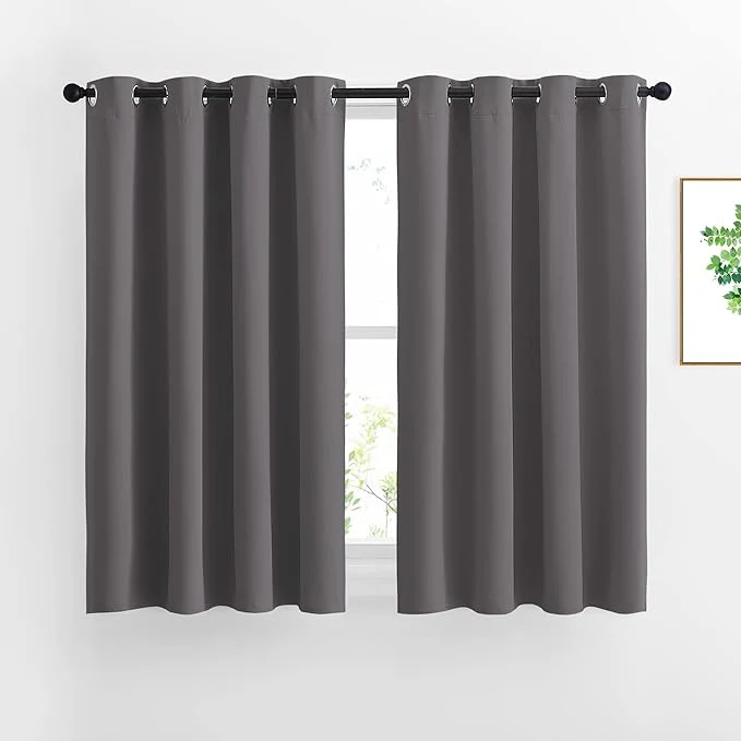Solid NICETOWN Bedroom Blackout Curtains Panels Authentic