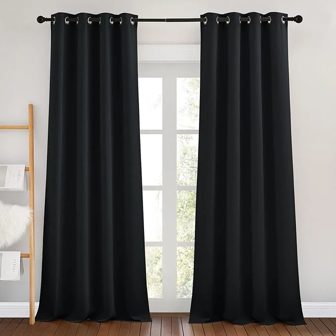 Natural NICETOWN Patio Blackout Curtain Panels First-Class