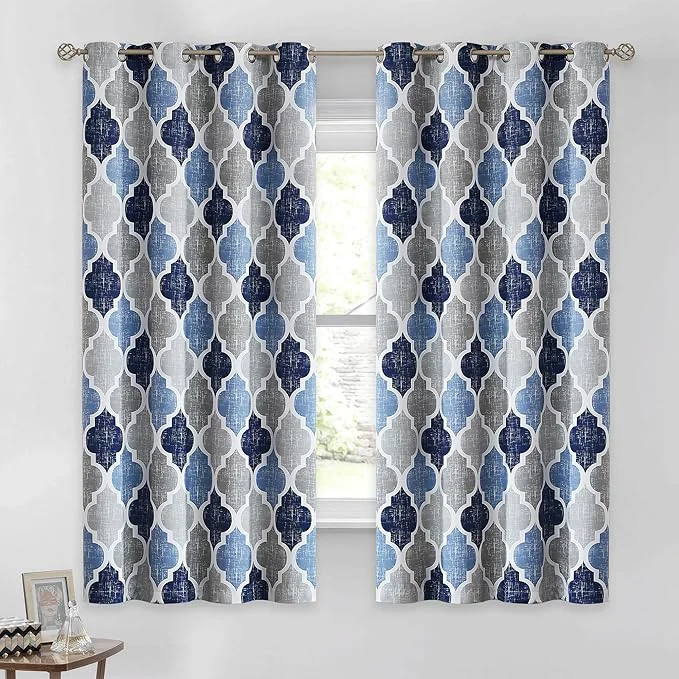 Casual Beauoop Blackout Curtains 63 Inches Long 2 Panels Optimized