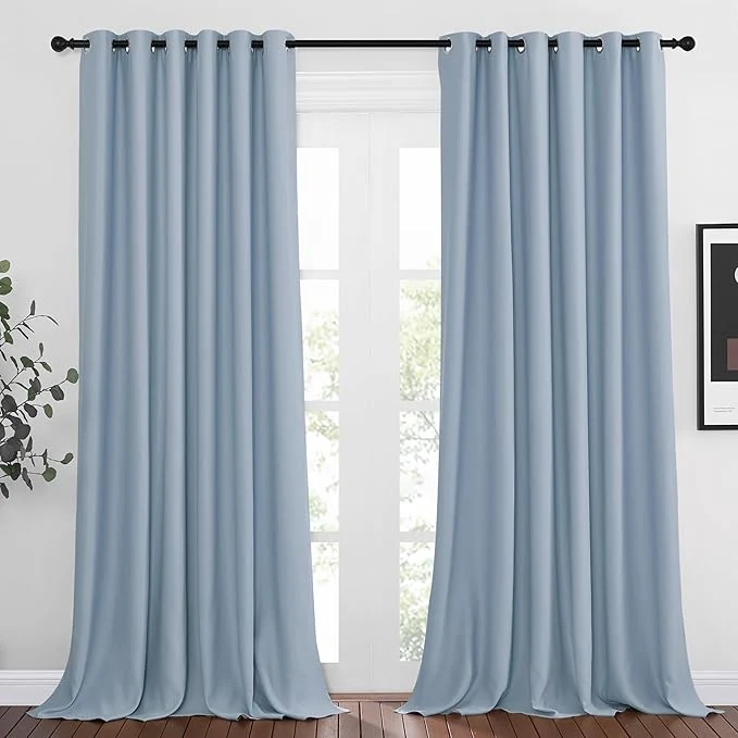 Casual NICETOWN Room Darkening Curtain Panels Enhanced