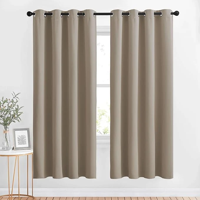 Premium NICETOWN Room Darkening Window Curtains Drapes Solid