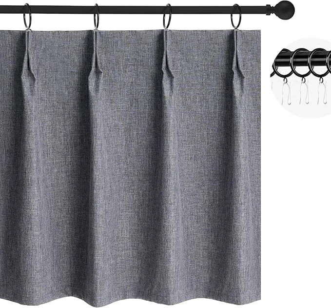 Breathable WdFour 42×84 Inch Blackout Curtains Optimized