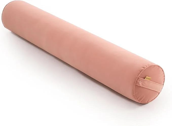 User-Friendly Body Pillow for Adults – Long Bolster Pillow for Bed Round Cuddle Pillow Secure