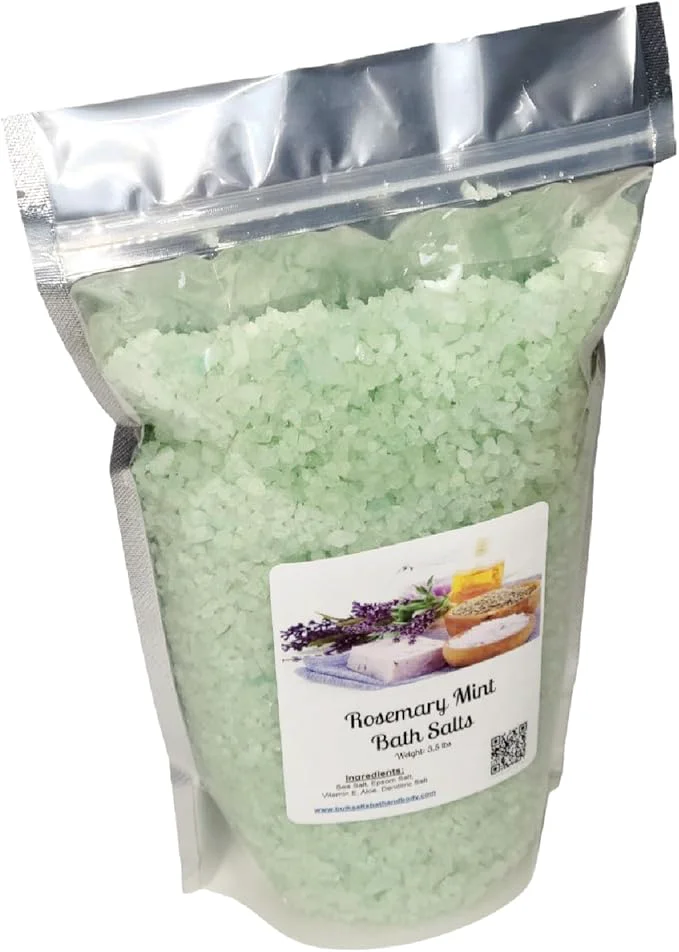 Convenient Bath Salts 4lb Bag Choose Your Scent Epsom Salt Sea Salt Bathing Relaxed