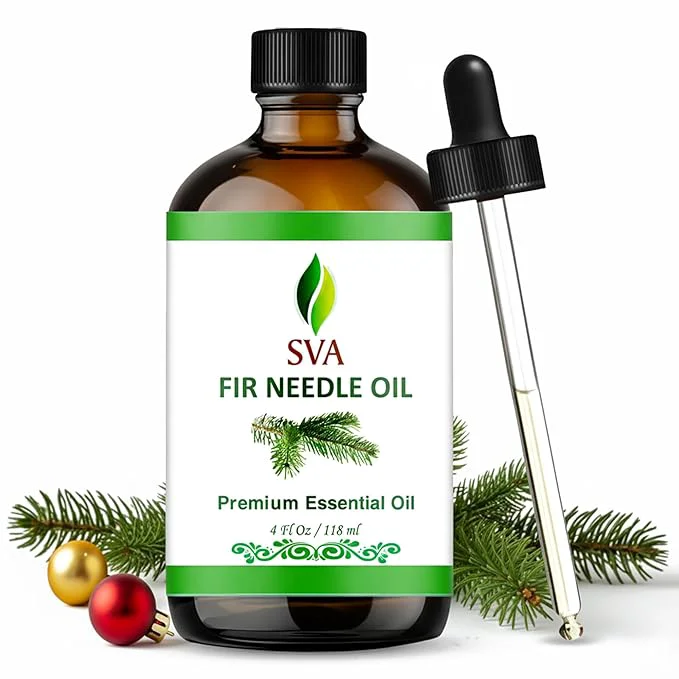 Smooth SVA Fir Needle Essential Oil – 4 Fl Oz – Natural Fir Needle Oil Fashionable