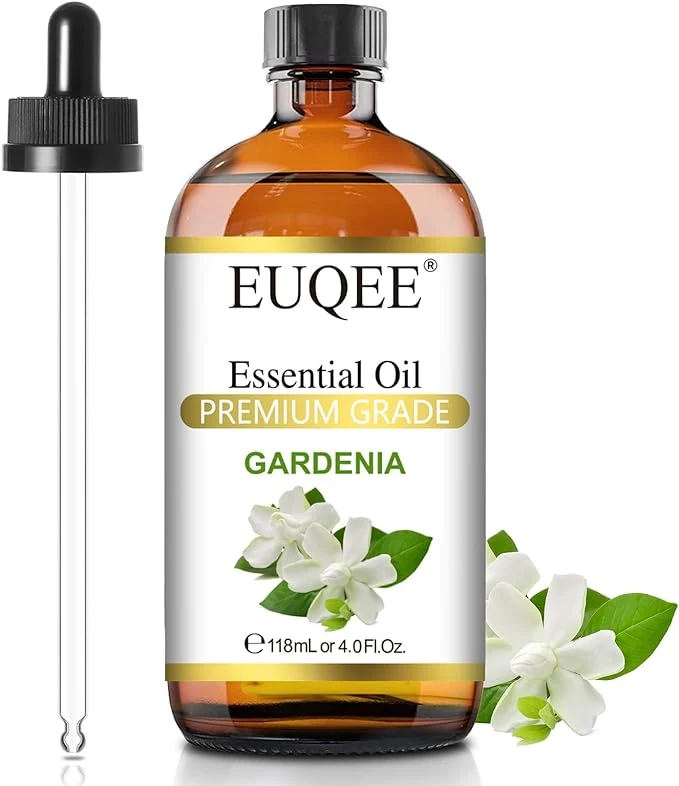 Natural EUQEE 118ml Gardenia Essential Oil Pure Premium Grade Aromatherapy Oil Great Fine Crafted