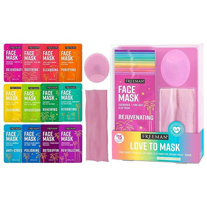 Advanced man 14 Piece Love To Mask Variety Pack Facial Masks Quality