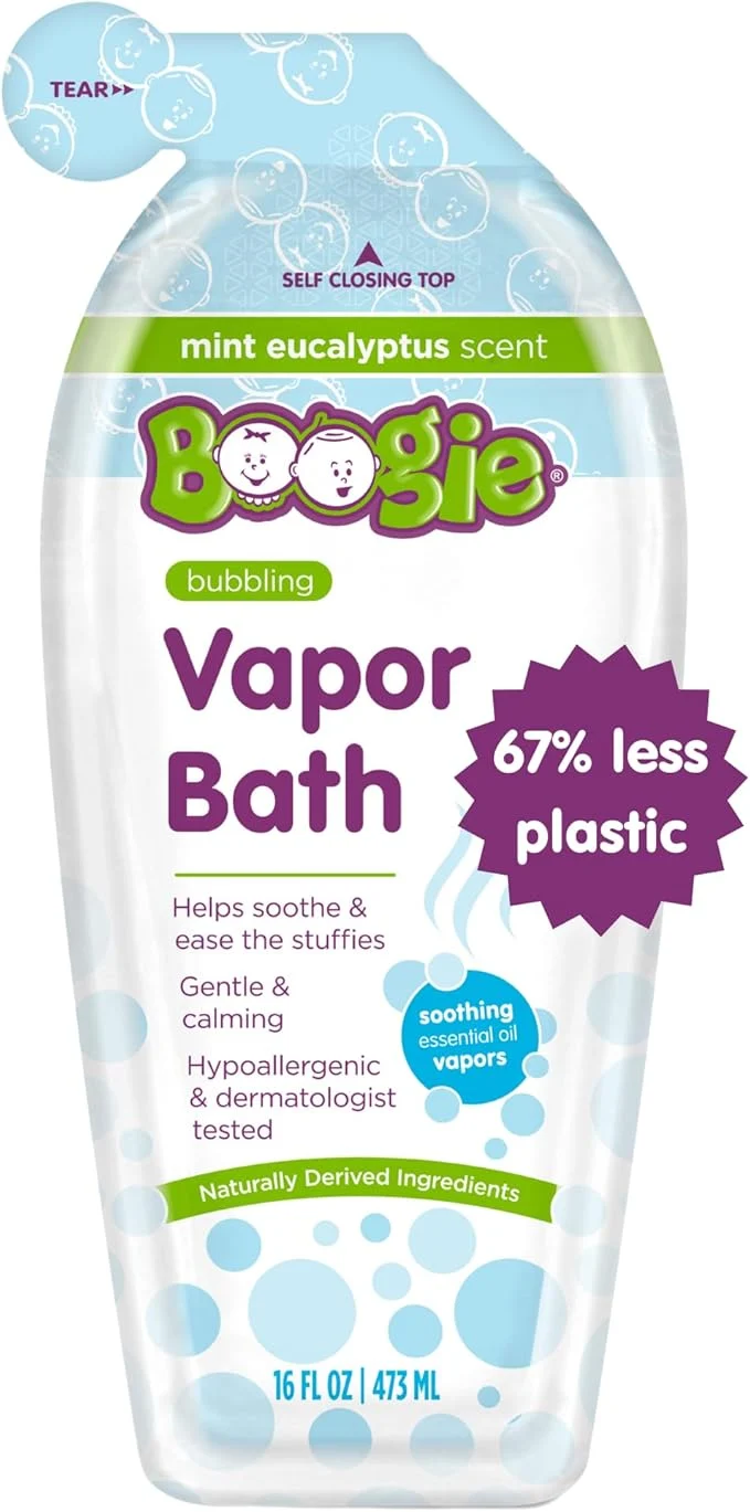 Durable Boogie Kids Botanical Bubble Bath Soothing Vapor Made Next-Generation