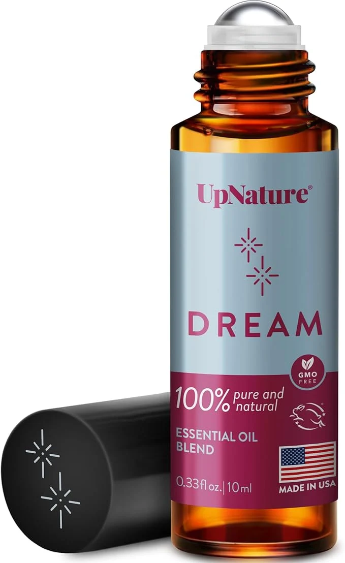 Certified UpNature Dream Sleep Essential Oil Roll On – Natural Sleeping Blend Verified