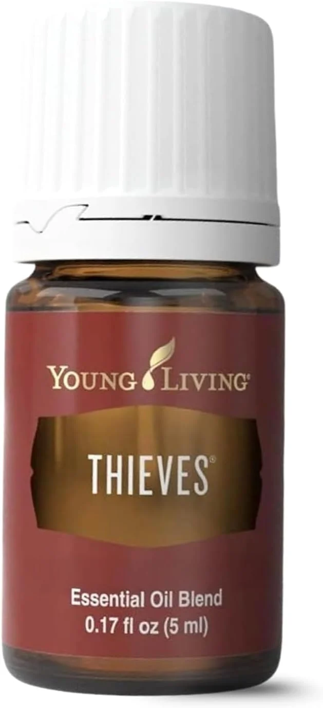 Efficient Thieves 5ml Essential Oil by Young Living Essential Oils Green