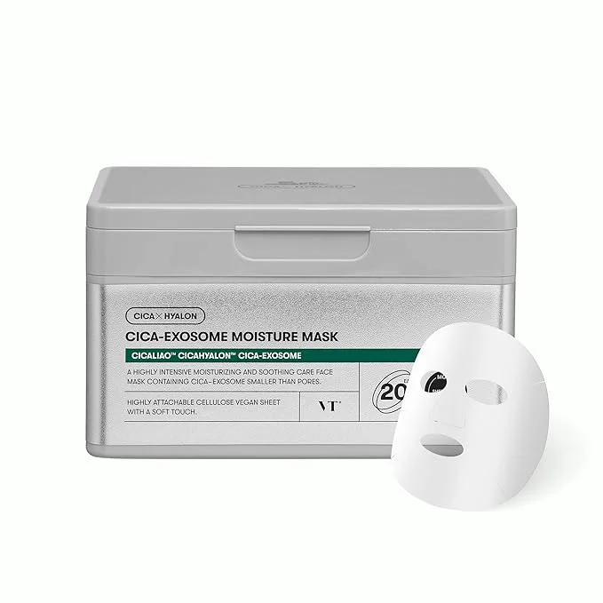 Minimalist VT COSMETICS Cica-Exosome Moisture Mask 20 Sheets Centella Asiatica Trendy
