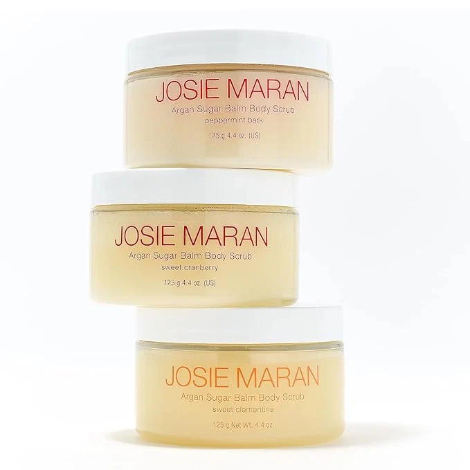 Refined Josie Maran Argan Sugar Body Scrub Trio Outstanding