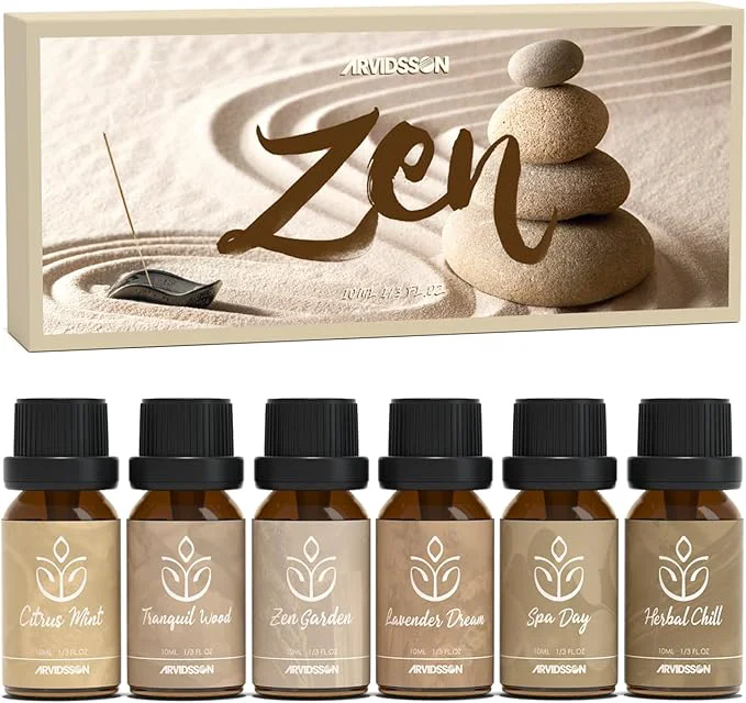 Official ARVIDSSON Zen Essential Oils Set Nautal Tranquil Essential Oil Trusted
