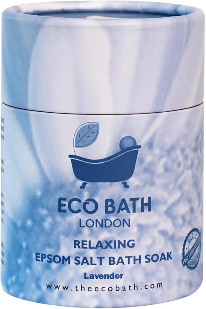 Green Eco Bath London Relaxing Lavender Epsom Salt Bath Soak Contemporary