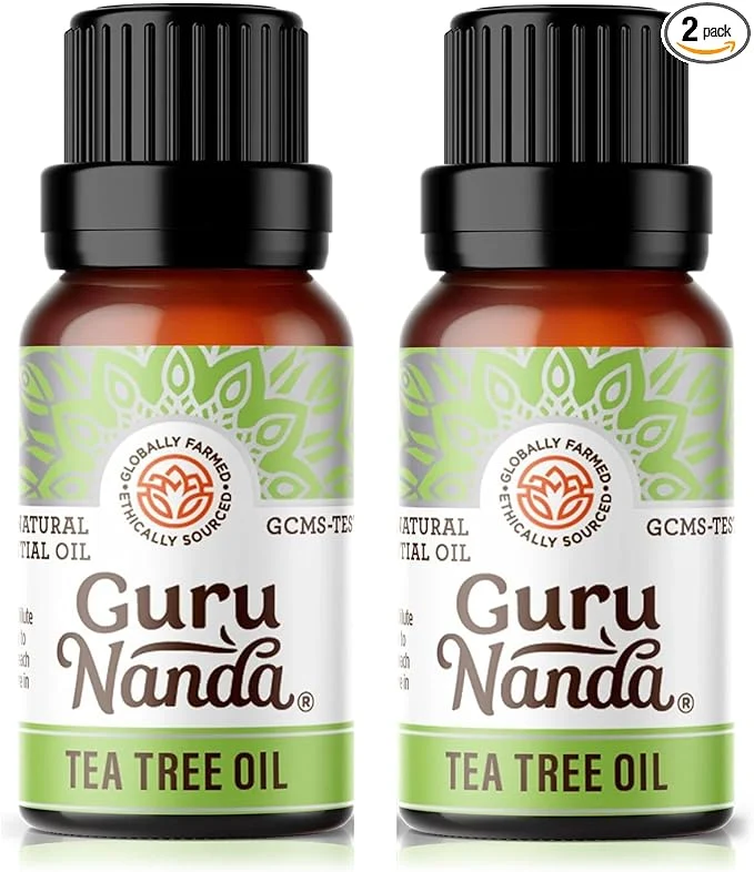 Certified GuruNanda Tea Tree Essential Oil Pure Natural and Undiluted Diffuser Oil Proven