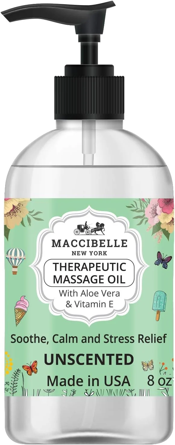 Fashionable Maccibelle Unscented Natural Sensual Massage Oil Therapeutic Massage Outstanding