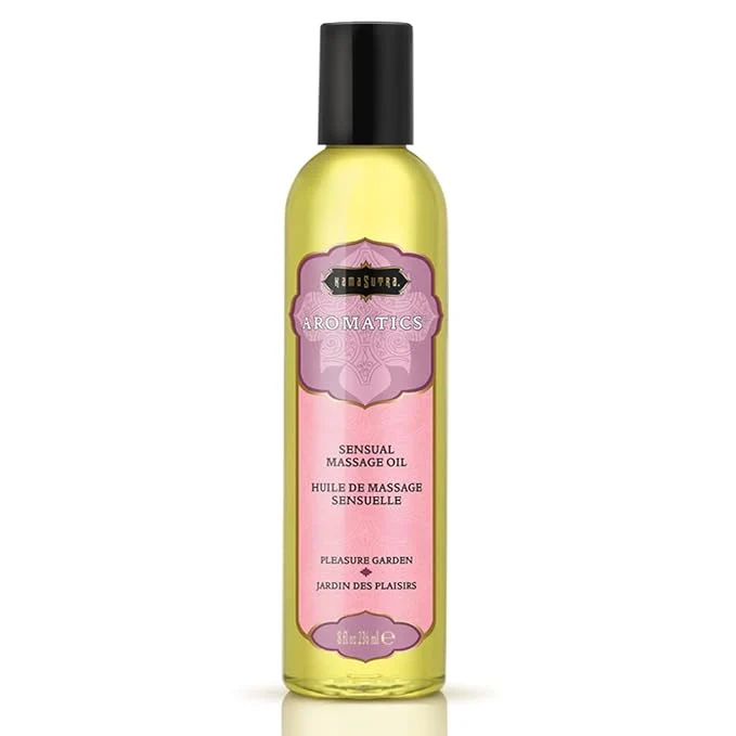 Elegant KAMA SUTRA Aromatics Massage Oil Pleasure Garden – 8 fl oz Unique