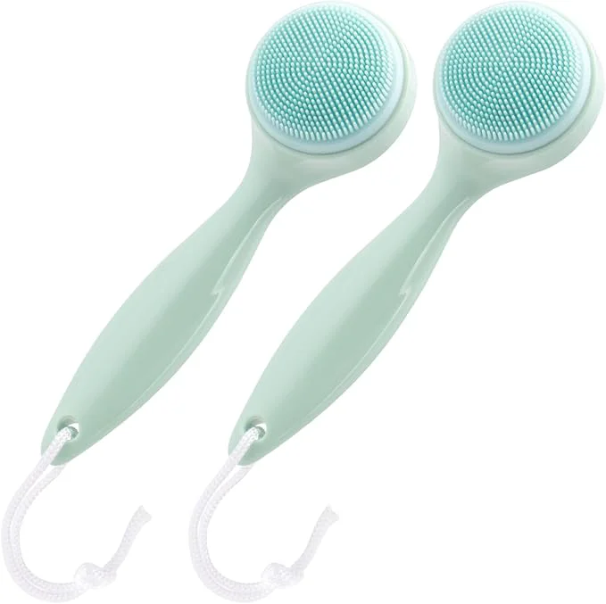 Reliable HINZIC 2 Pack Silicone Manual Facial Cleansing Brush Skin Friendly Waterproof Exclusive
