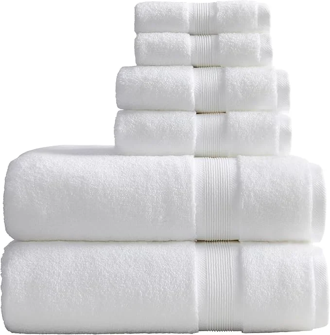 Natural Springtree Home Luxury Bamboo Rayon Bath Towel Set 6 Piece Set 35 Bamboo Sophisticated
