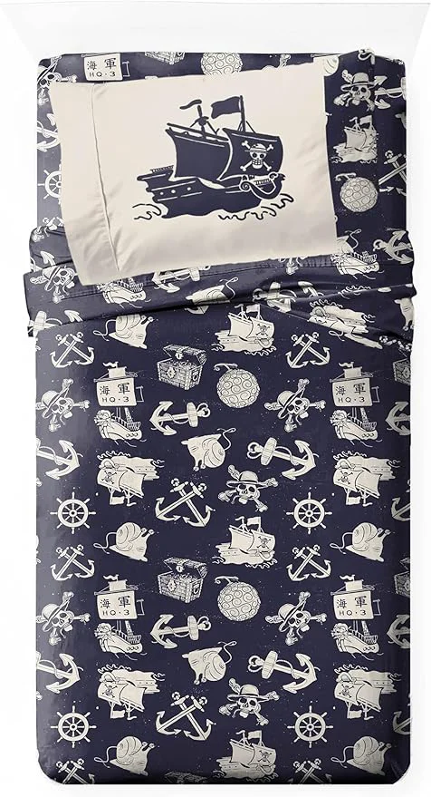 Next-Generation Jay Franco Kids Sheet Set with Fitted Flat Sheets amp Pillow Cover – Ultra-Soft Bedding with Pillowcase for Room Decor Blue – One Piece 3 Piece Twin Elite