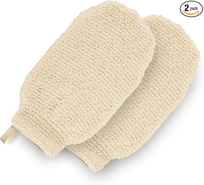 Contemporary GUARD MARINE Natural Shower Mitts Consistent