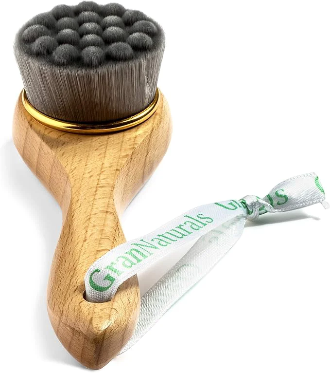 Proven GranNaturals Manual Facial Cleansing Kabuki Brush Consistent