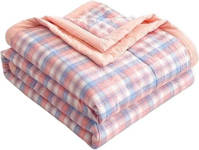 Effective Lightweight Summer Bedspread Quilt Coverlets Bedding Set Queen King Size Air Conditioning Comforter Blanket Skin-friendly Soft Breathable Geometric Pattern Bedding Coverlet For All Season Color 7 Luxury