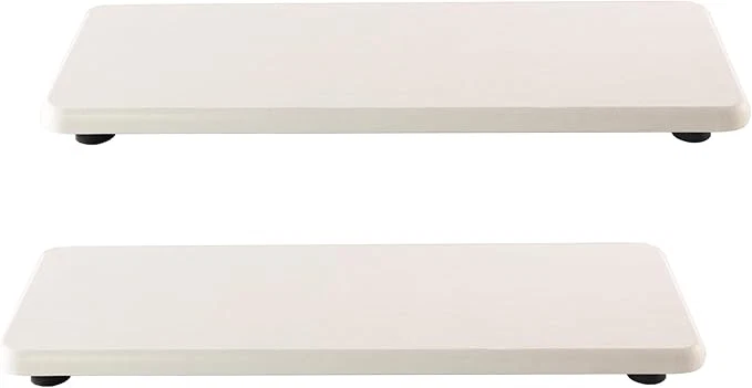 Classic NiuYichee 2 Pcs Water Absorbing Stone Trays Kitchen Bathroom Sink Soap Dish Optimized