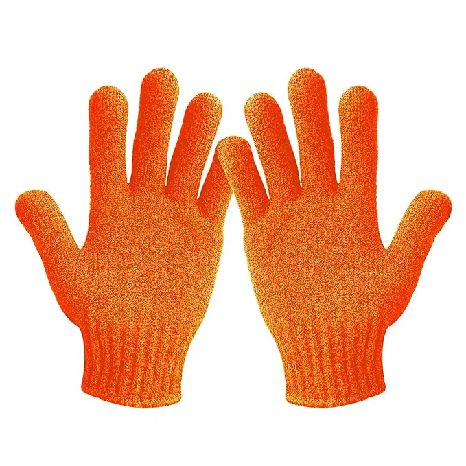 Organic MIG4U Exfoliating Shower Gloves Lightweight