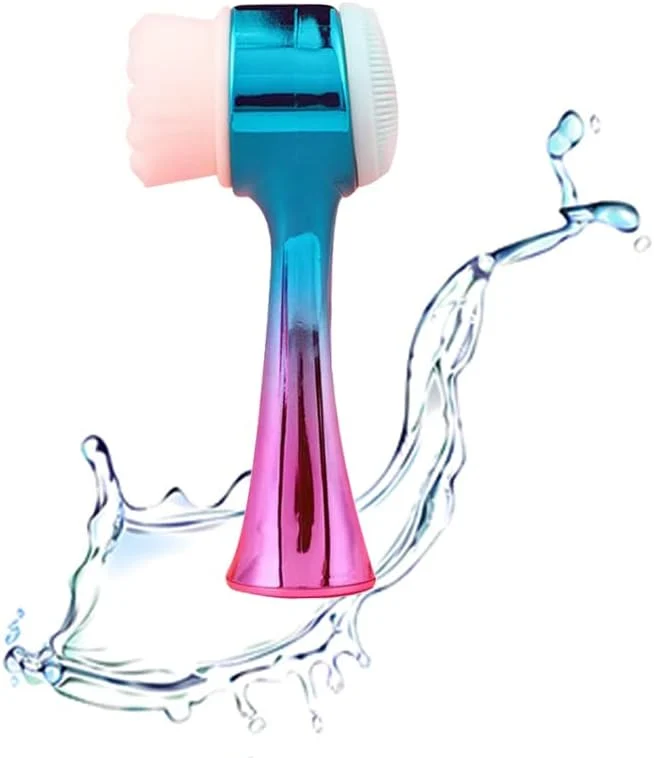 Enhanced Facial Cleansing Brush 2 in 1Double-Sided Facial Cleaning Brush Elite