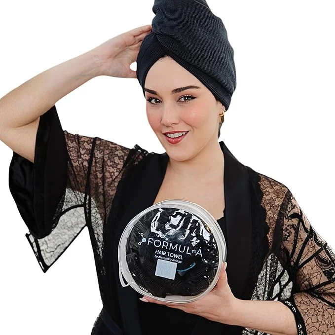 Premium FORMUL-A Microfiber Hair Towel Wrap – Anti Frizz Towel Environmentally Friendly
