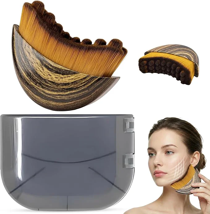 Superior Lymphatic Contour Face Brush Lymphatic Drainage Brush Double Chin Reducer Prestigious